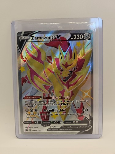 Pokemon TCG Zamazenta V SWSH293! NM Condition! See Description!