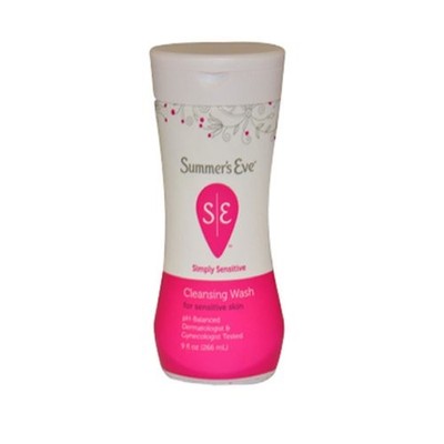 6 Pack Summers Eve Cleansing Wash Sensitive Skin 9 Oz Each