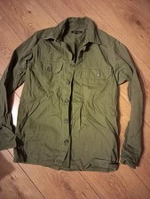 Mens Thick Green Shirt / Shacket Size S #greenshacket #greenshirt