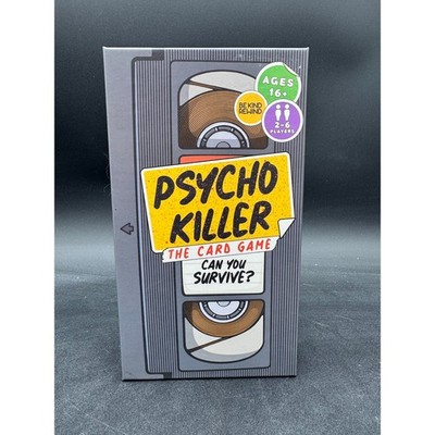 Psycho Killer The Card Game Can You Survive? Third Edition 2023 NIB