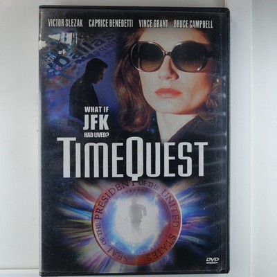 TIMEQUEST DVD (2002) Robert Dyke, Victor Slezak, Bruce Campbell Sci-Fi