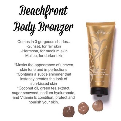 Younique Beachfront Body Bronzer Hermosa NEW 4oz Medium Skin Glow