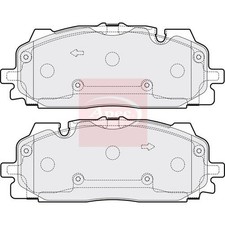 APEC Bremsbeläge Vorne Für AUDI A4 Allroad B9 8WH 8WJ 2016 PAD2162