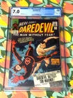Daredevil #7 CGC Graded 7.0 (1965) New Red Costume WHITE PAGES !!!