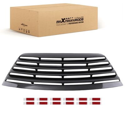 Carbon Fiber Rear Windshield Louver for Dodge Challenger 2008-2023 UV