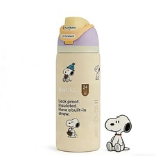 Brand new Owala Snoopy stainless steel insulated water bottle flip lock 32oz