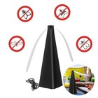 Outdoor Automatic Fly Trap Repellent Fan Keep Flies Bugs Away From Your Food