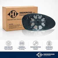 Spiegelglas Aussenspiegel Rechts Diederichs 1280128 FÜR BMW Ersatzglas Spiegel