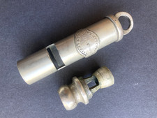 Stevens & Son No 85 c1870 Whistle possibly unattributed railway, solid nickel