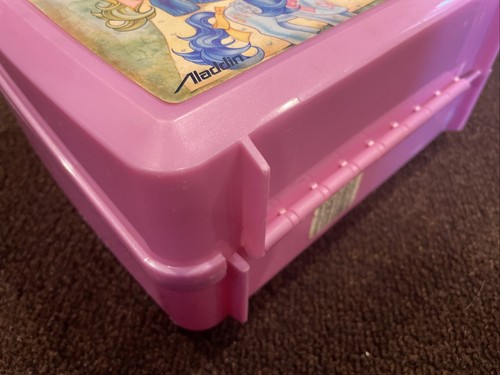 Vintage 1987 Hasbro My Little Pony Plastic Lunch Box Lunchbox - Very Good - Afbeelding 9 van 21