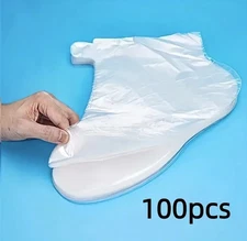 1 Pack (100 pcs) Moisturizing Foot Masks – Disposable, Soft, Daily Hydration