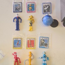Robots The Movie Figures Lot Rodney, Fender, Ratchet, Bigweld, Piper, Crank Cas