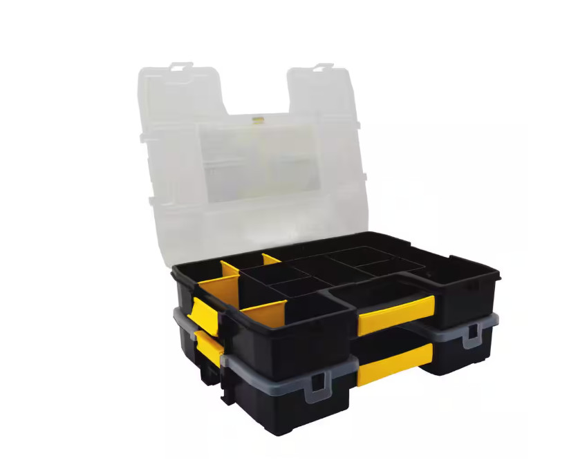 Stanley 14-compartment Portable Hardware Home Small Parts Organizer Tool Storage