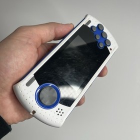 Sega Genesis Ultimate Portable Game Player White And Blue For Parts & Repair