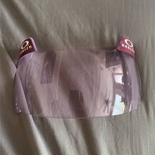 Pink Oakley Pro Football Visor Prizm Clear