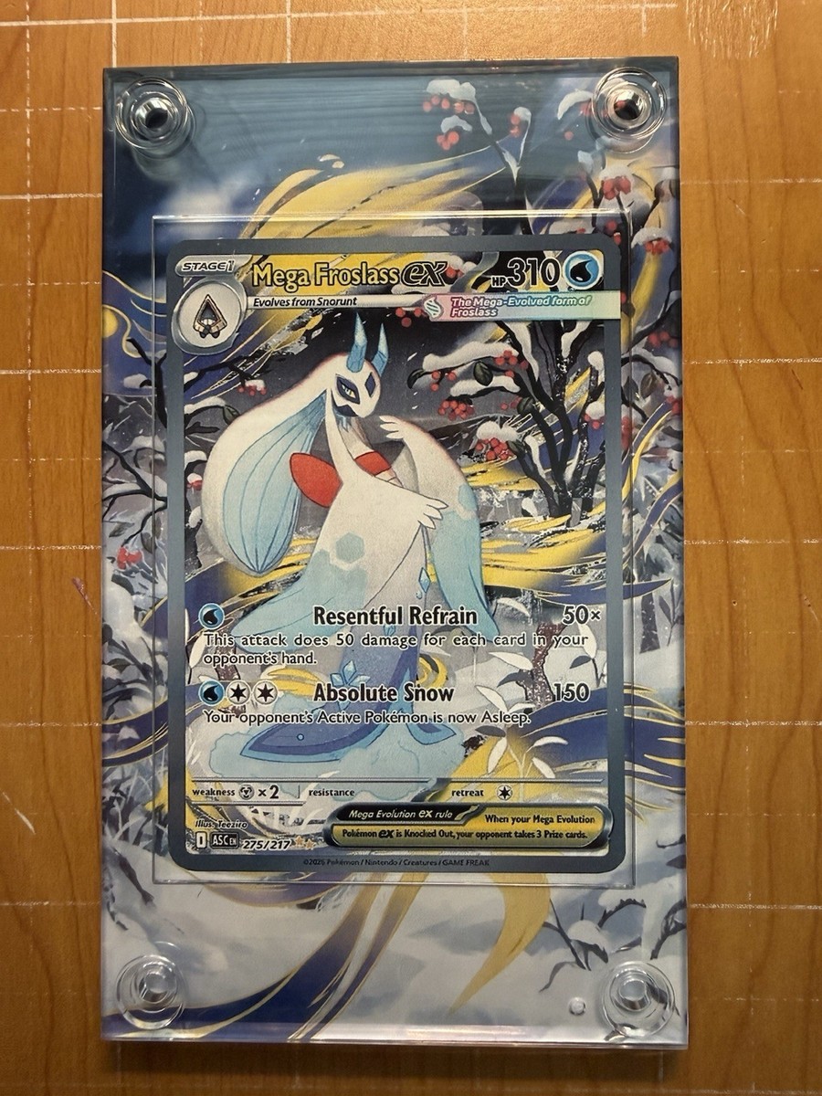 Mega Froslass ex 275/217 SIR Ascended Heroes Magnetic 🧲 Extended