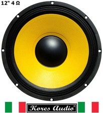 Kores Audio KM-124Y Woofer/Sub Cono UNIVERSALE 12" Pollici 30/31 Cm 4 Ohm 500W