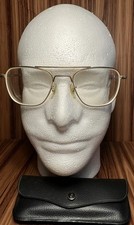 Vintage American Optical 5 1/2 Aviator Pilot Sunglasses AO 12K GF Military