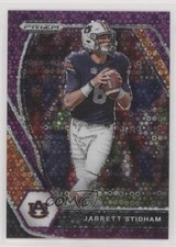 2021 Panini Prizm Draft Picks Purple Circles 43/50 Jarrett Stidham #31 nd3