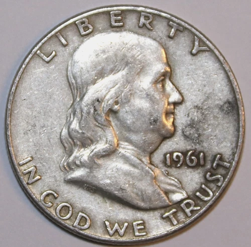 1961-D Franklin Half Dollar - Very Fine - #0960EB