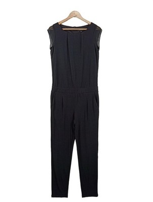 COMMA Langer Jumpsuit Damen Hose Gr. DE 36 schwarz Casual-Look