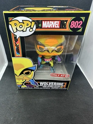 Funko Pop! Marvel X-Men Wolverine 802 Black Light Target Exclusive