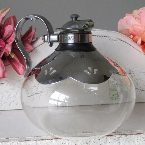 Vintage Silex Pyrex Teaket Tea Kettle 4 Cup 1920's Rare