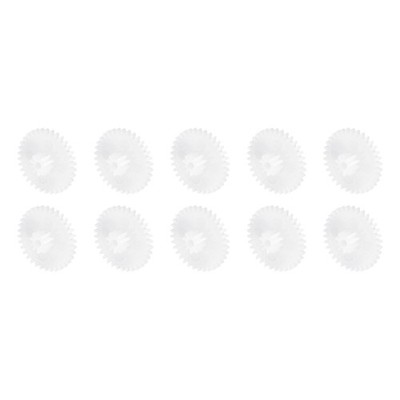 10x Kunststoffzahnräder 34Z 34102B für RC Auto DIY Roboter weiß M0.5