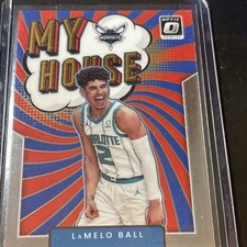 LaMelo Ball ‘My House’ 2021-22 Panini Donruss Optic Basketball Charlotte Hornets