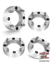 4x156 Wheel Spacers for EZGO EZ GO Golf Cart Club - 2 Inch Silver