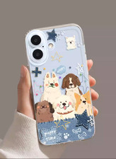 Cute Wrapped Cat Phone Case for iPhone 17 Aesthetic Soft Silicone Clear Cover