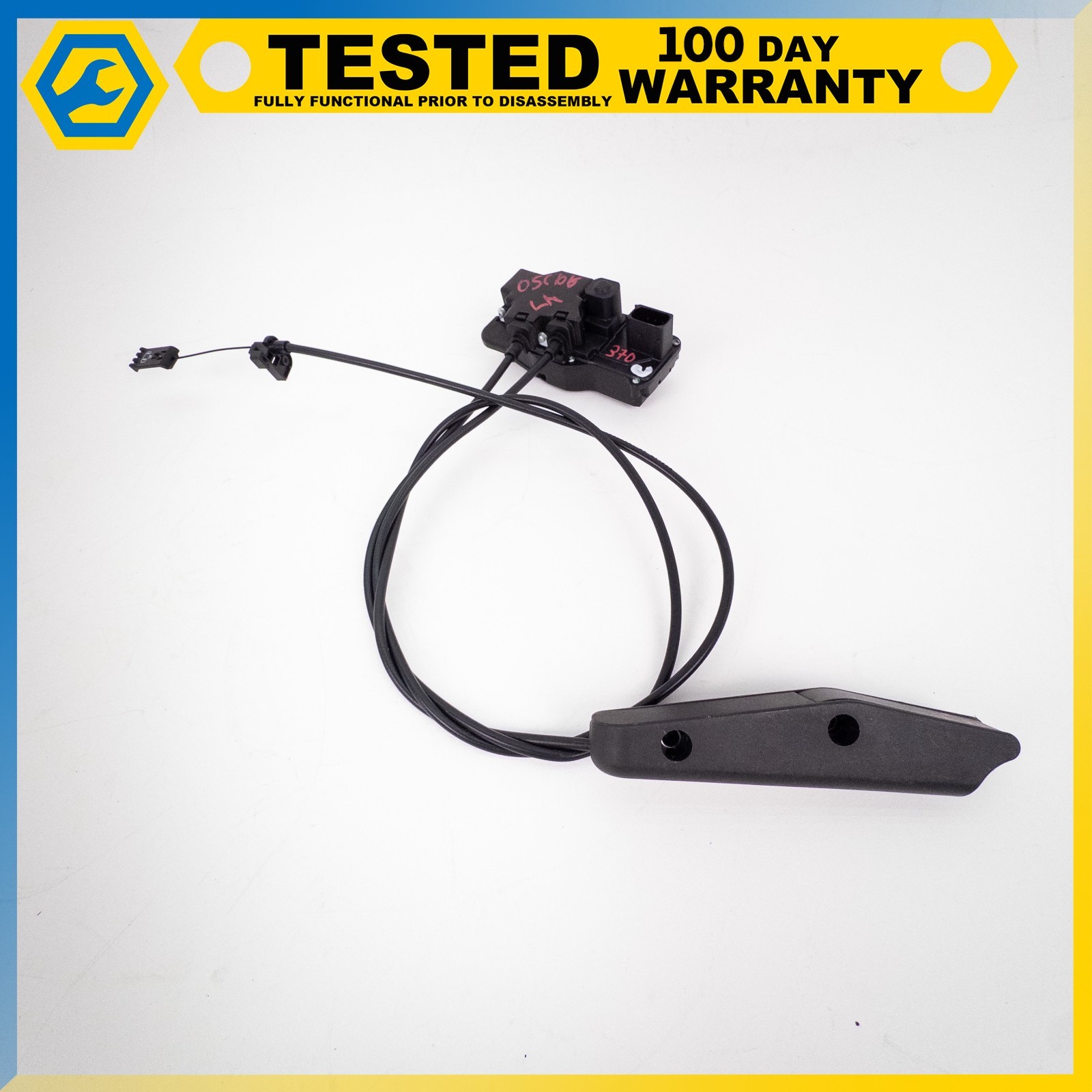 05-13 CHEVROLET CORVETTE C6 XLR LEFT DRIVER SIDE DOOR LOCK HANDLE CABLE OEM
