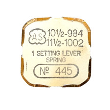 AS 984 Setting Lever Spring Set Bridge watch part 445/636 SEE INTERCHANGE LIST