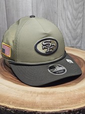 San Francisco 49ers Youth Salute To Service New Era Snapback Adjustable Hat Cap