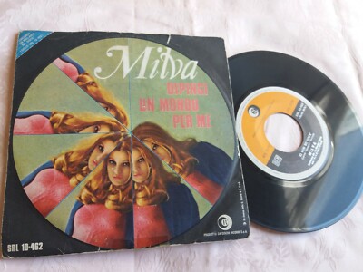 MILVA MALT EINE WELT DER LIEBE FÜR MICH ITALIEN 45 7'' EX/EX