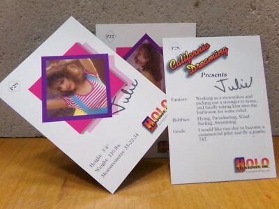 VINTAGE TRADING CARD CALIFORNIA DREAMING 1991 HOT, NAUGHTY & SEXY