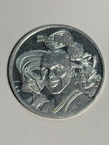 Michael Jordan 1996 Space Jam Commemorative Coin Tune Squad 78 Monstars 77 Vtg