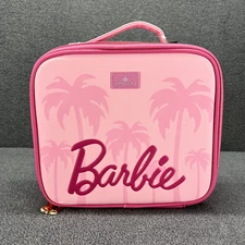 Impression Vanity Barbie Pink Cosmetic Bag with Removable dividers New