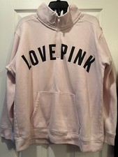 Victoria’s Secret Pink “Love Pink” Pullover Sweatshirt (Women’s Size L) - EUC!