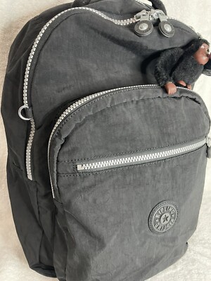 Kipling SEOUL Backpack Large Laptop Pocket Protection BLACK BP3020