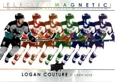 2021-22 Upper Deck Electromagnetic Logan Couture San Jose Sharks #EM-28