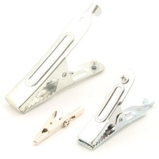 Crocodile / Alligator Battery Tester Lead Clips - 3 Sizes (5, 25, 50 AMPS)