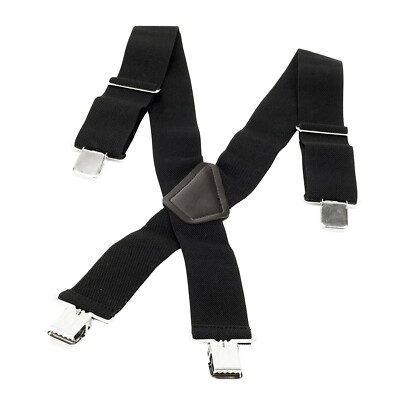 Bretelle Nere Uomo Held - Per Pantaloni Da Moto E Abbigliamento Tecnico Bretelle Elastiche - Foto 2