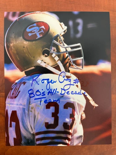 Roger Craig signed SAN FRANCISCO 49ERS 8 X 10 photo