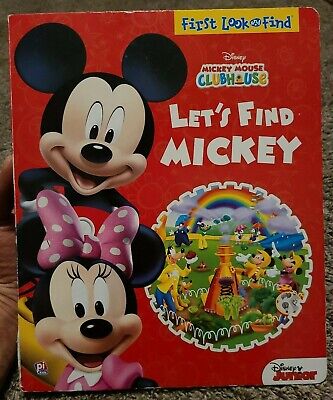 First Look and Find: Disney: Mickey Mouse Clubhouse (Board book) 