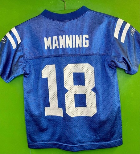NFL Indianapolis Colts Peyton Manning #18 Reebok Jersey Youth Med 10-12 - Picture 3 of 5