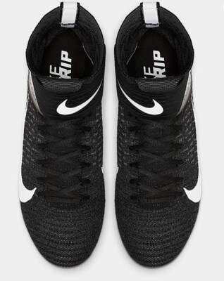 Nike Alpha Menace Elite 2 Cleats Black White AO3374-001 Mens Size 13 NEW Nike Football Cleats Mens Size 13 Black Alpha Menace Elite 2  main image 4