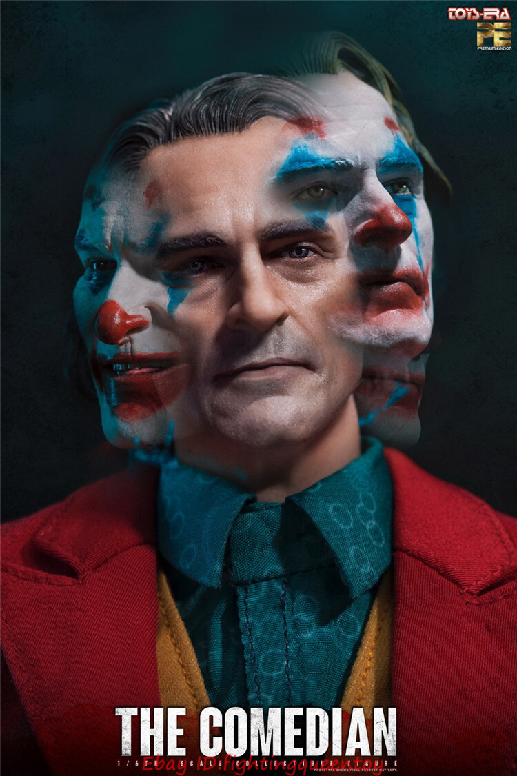 TOYS ERA PE004 The Joker Joaquin Suit Ver. Three Heads 1/6 Figure