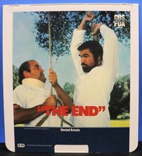CED VIDEODISC THE END Burt Reynolds Sally Field Dom Deluise Norman Fell 1978 R