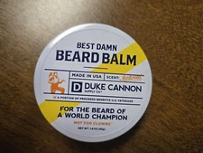 Duke Cannon Supply Co. Best Redwood Damn Beard Balm - 1.6oz